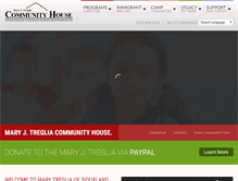 Tablet Screenshot of marytreglia.org